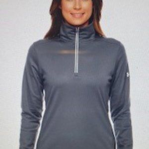 Ladies UNDER ARMOUR Qualifier Quarter-Zip Athletic Jacket, Large